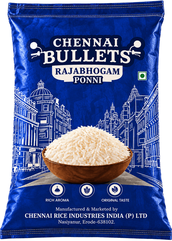 Chennai Bullets Rice 26 kg – Buy Online | Chennai Rice